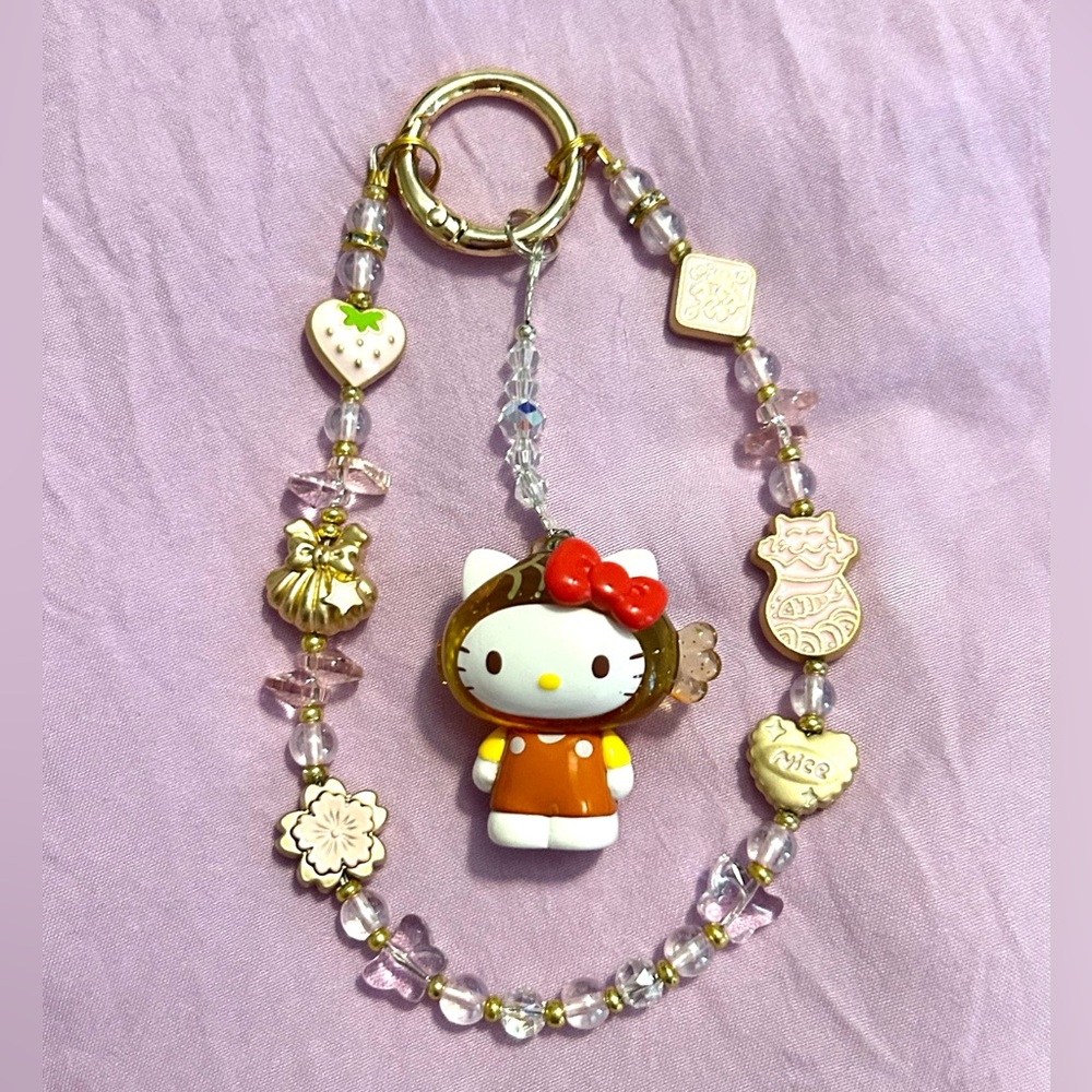 Hello Kitty Lucky Koi Fish Charms